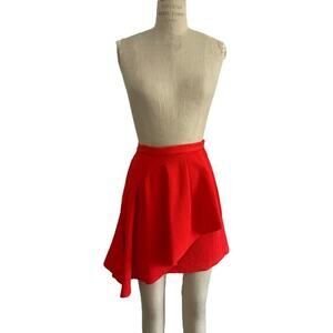 Rachel Comey Ruffle Skirt Un Ruly‎ Size 6 Coral NEW